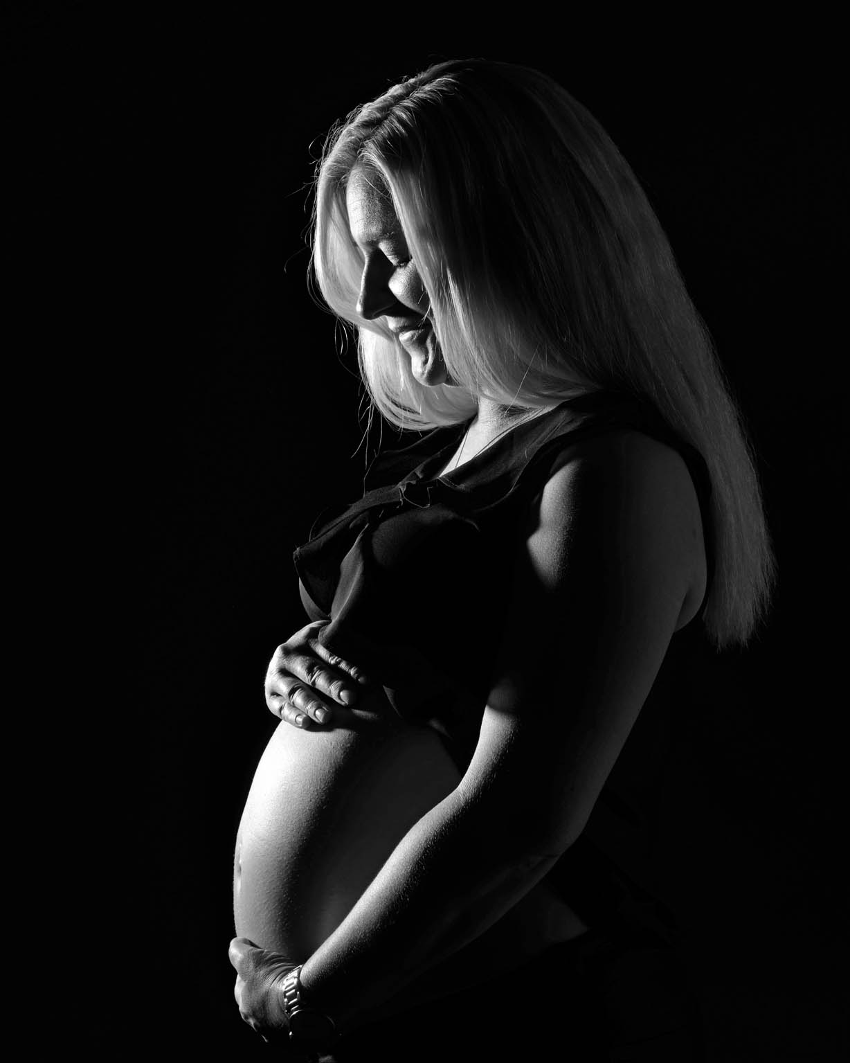 Gravid och nyföddfotografering i tsenungsund och Göteborg - Fotograf Anette Norén